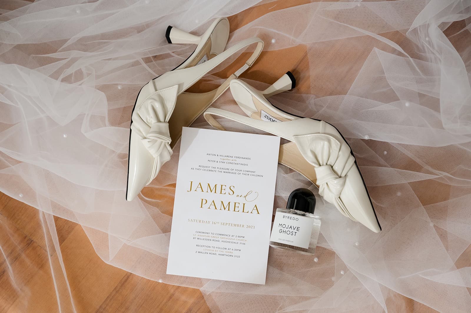 Elegant wedding invitations