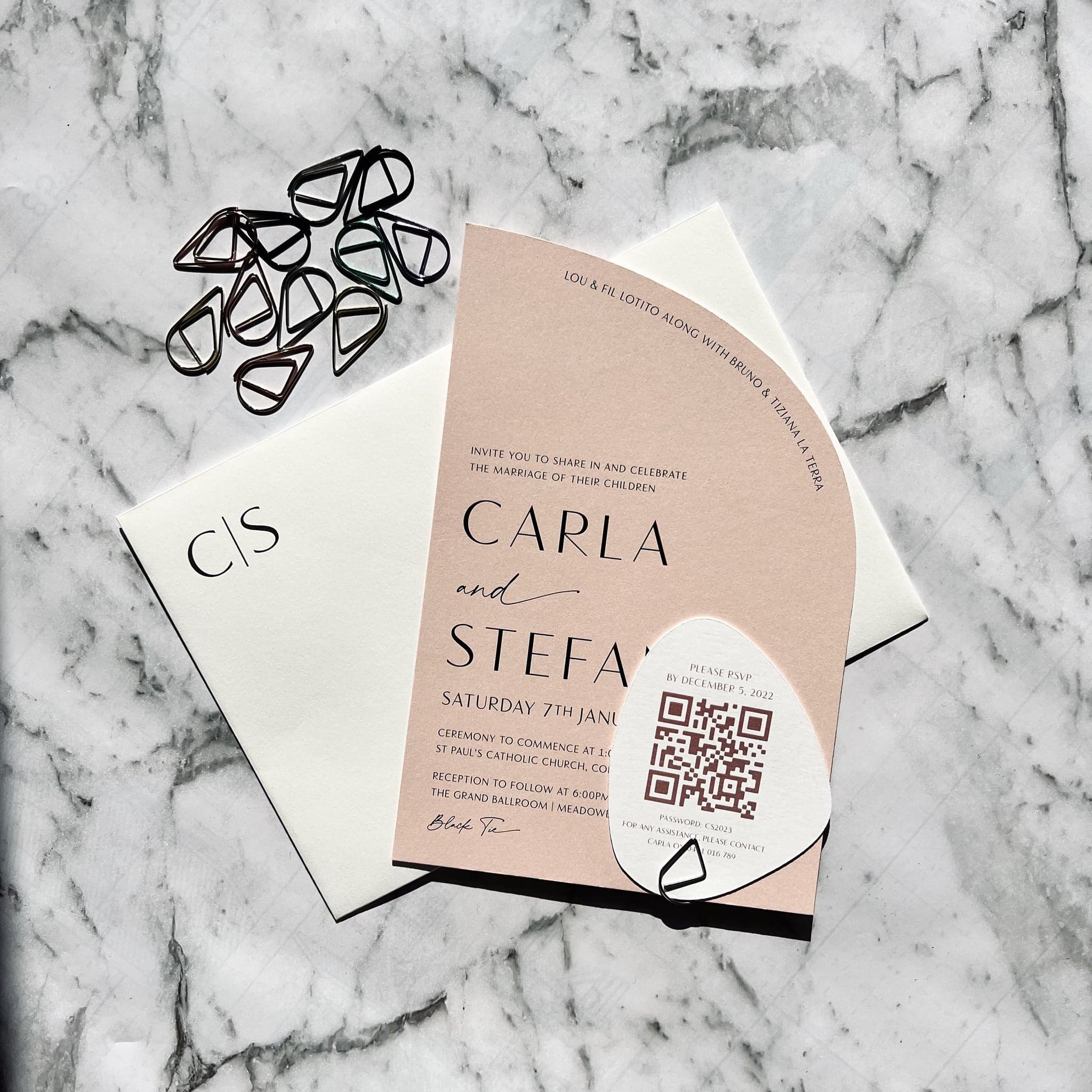 Aysha Wedding Stationery