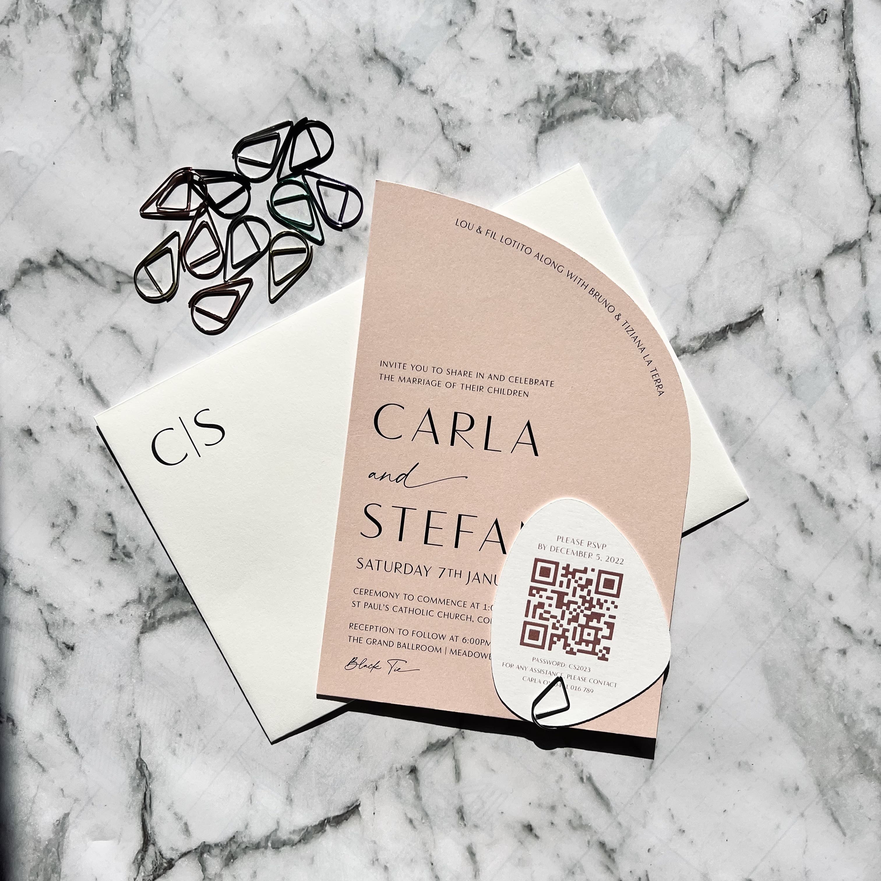 Aysha Wedding Stationery