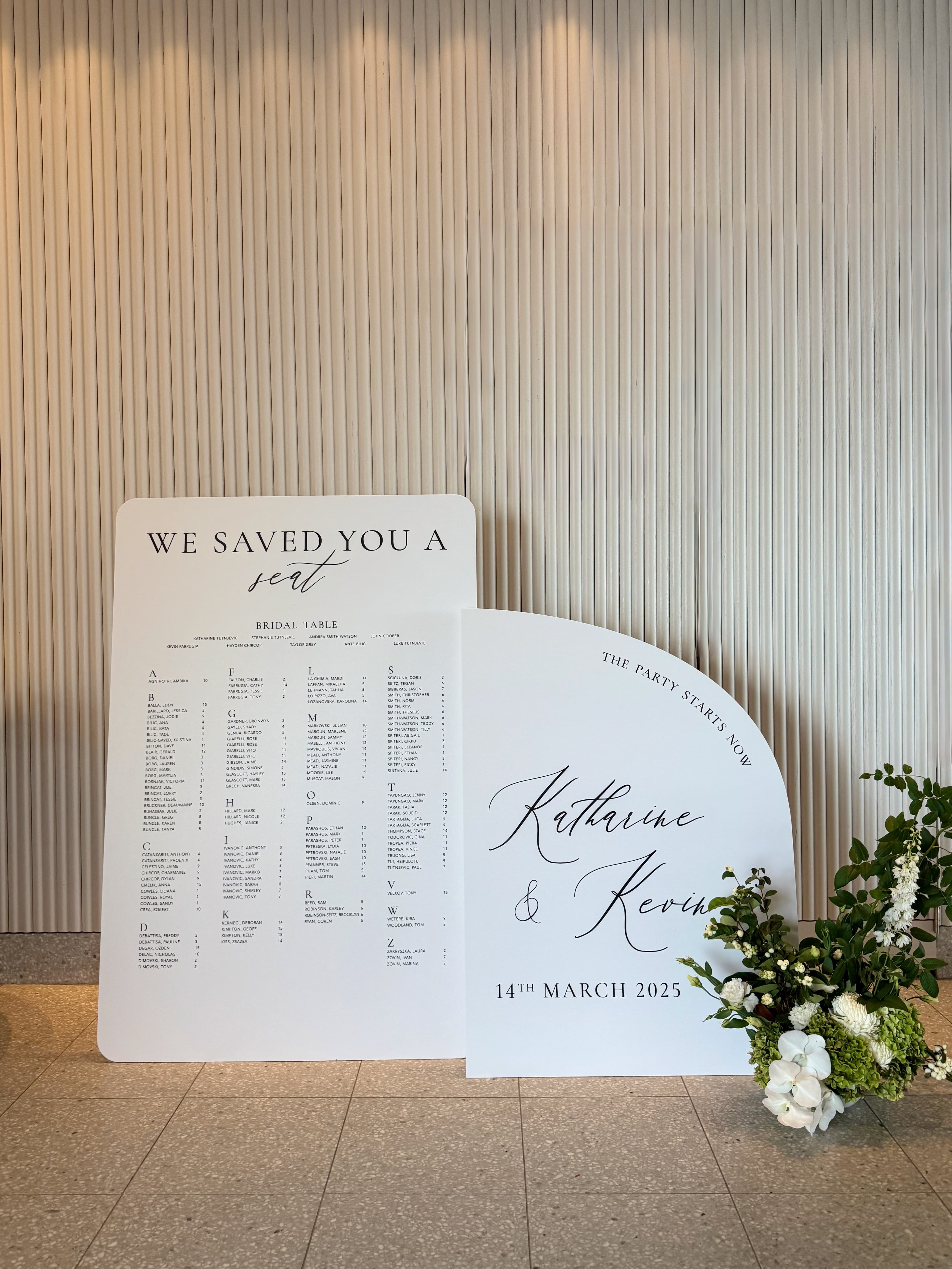 Adora Seating Chart 2