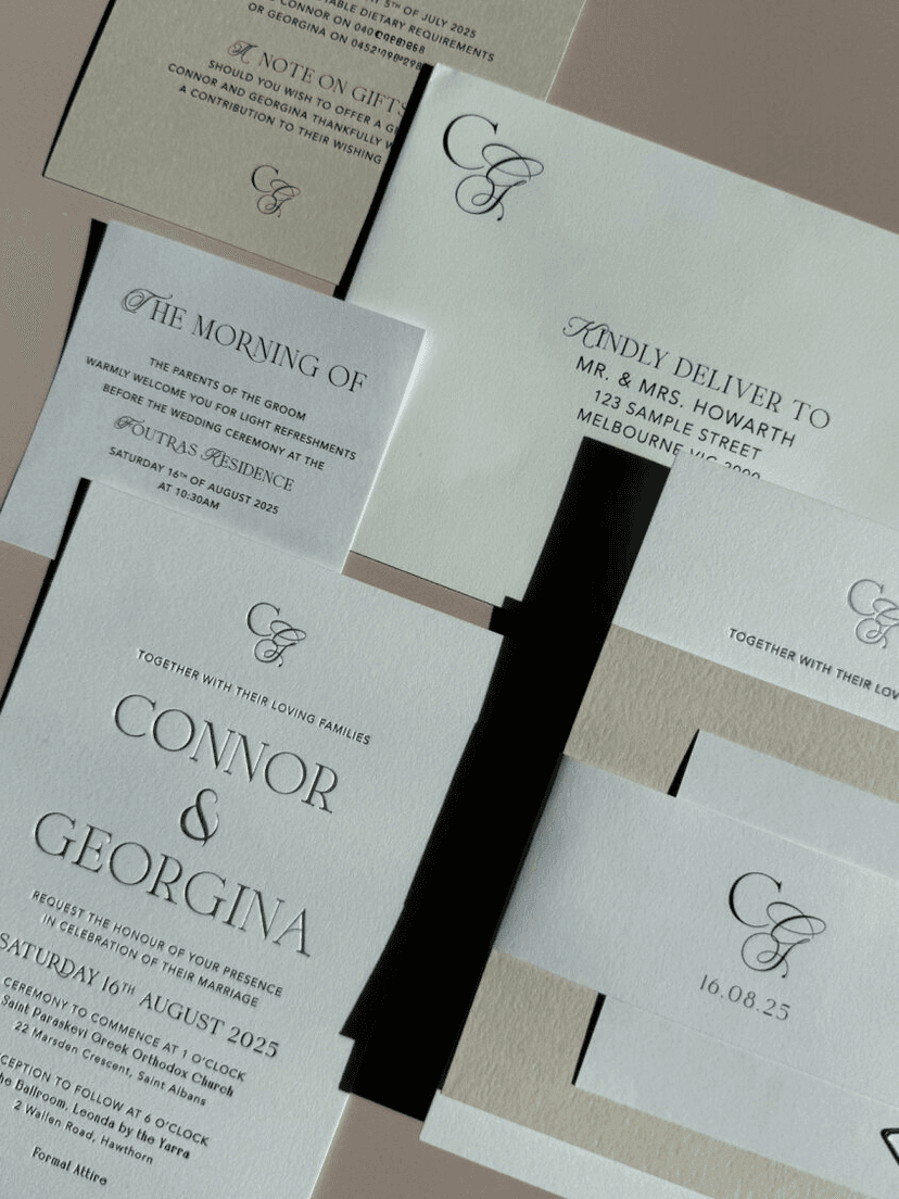 Custom Wedding Invitations