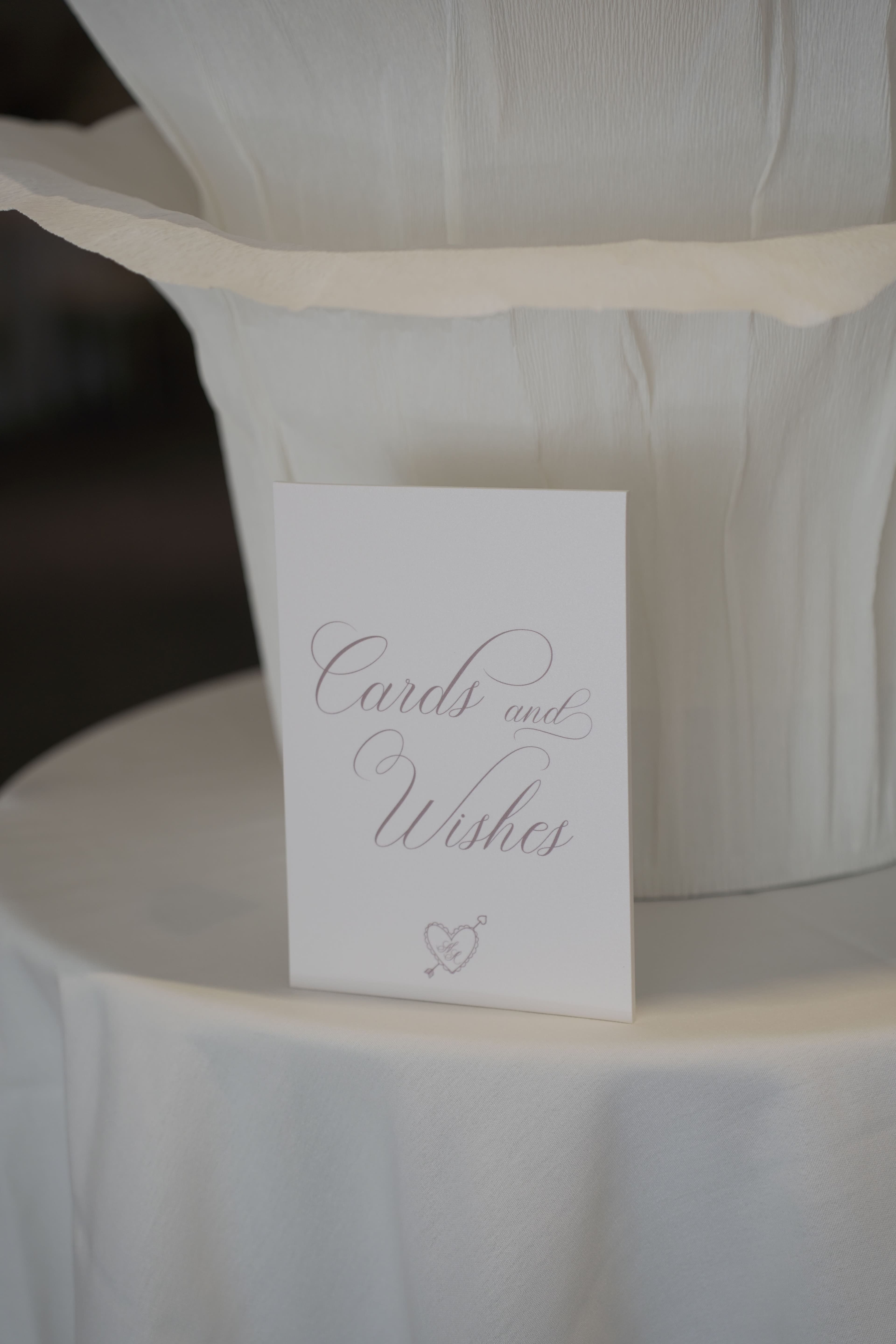 wishing well sign