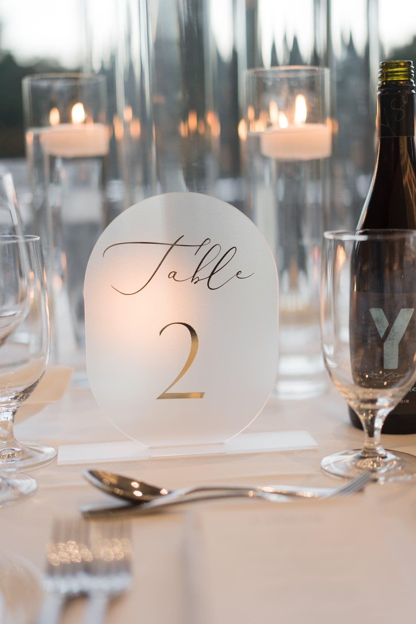 Deanna Menu Card