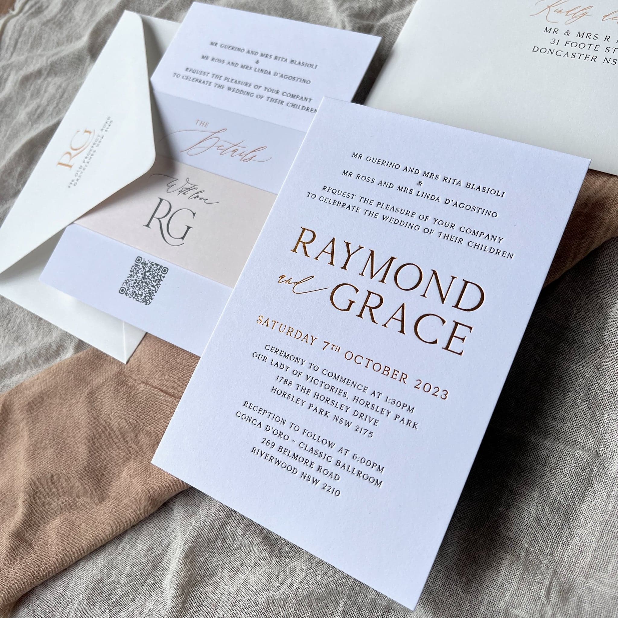Natalie RSVP Card