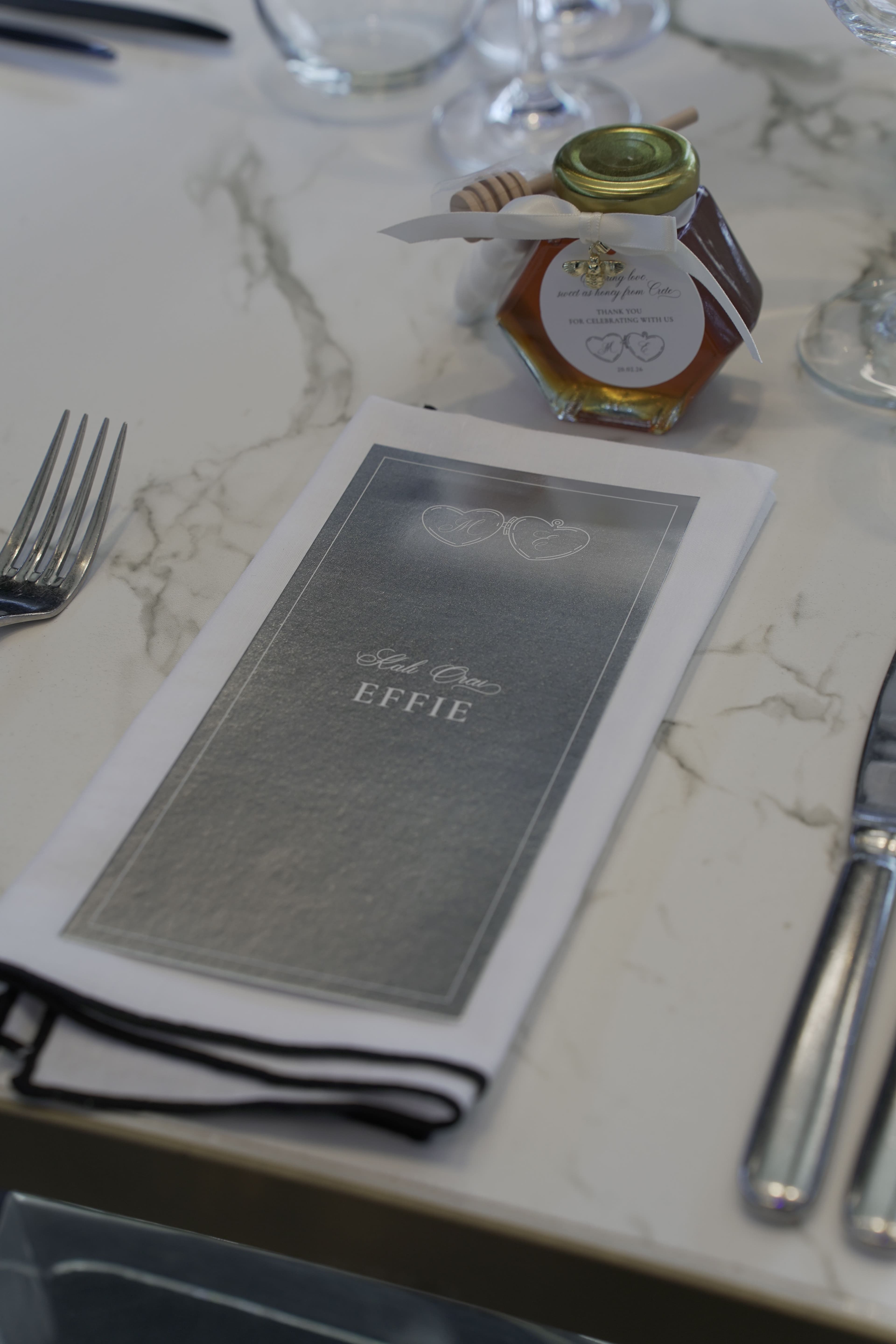 silver menu