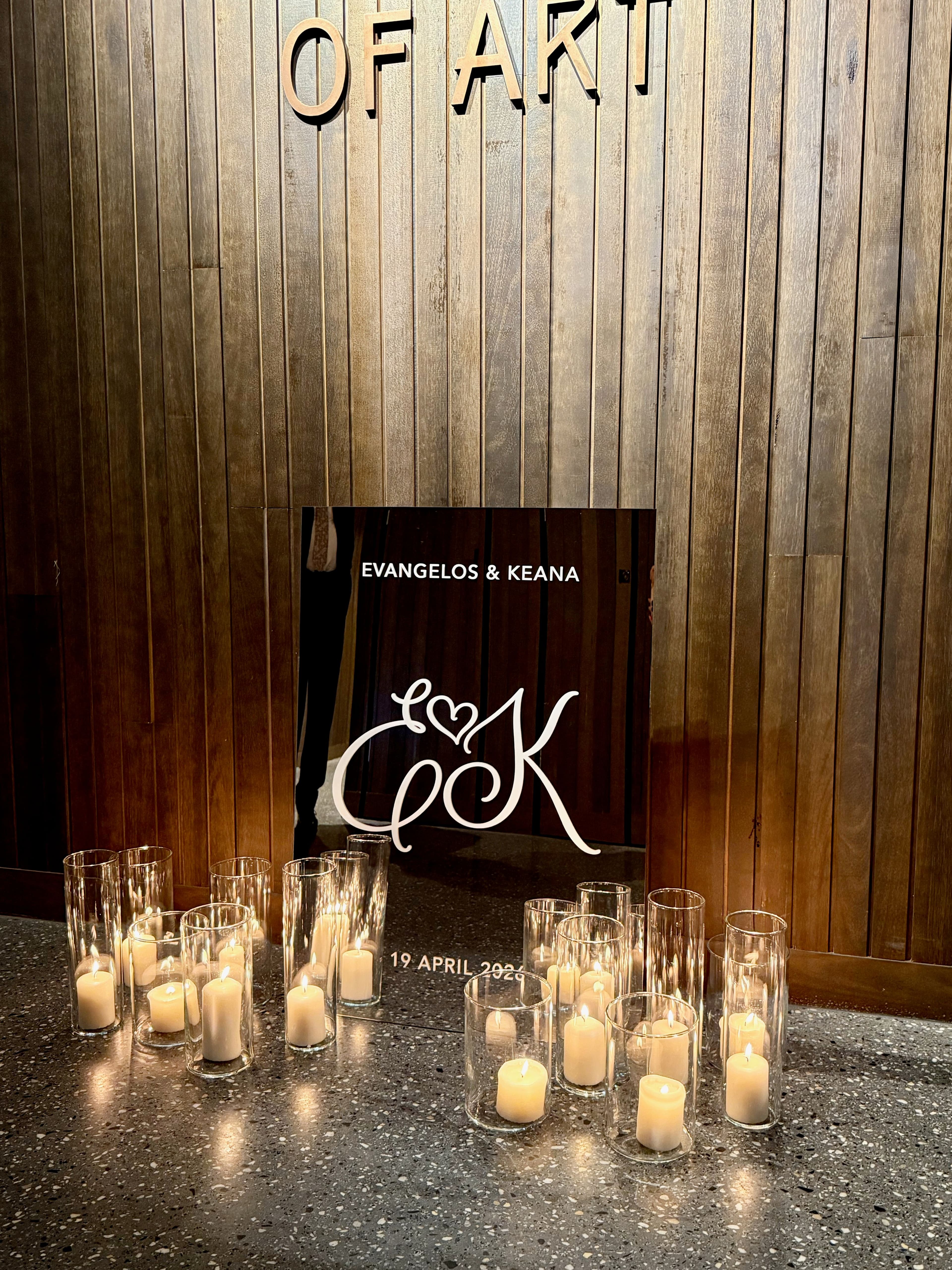 Ivana Wedding Welcome Sign